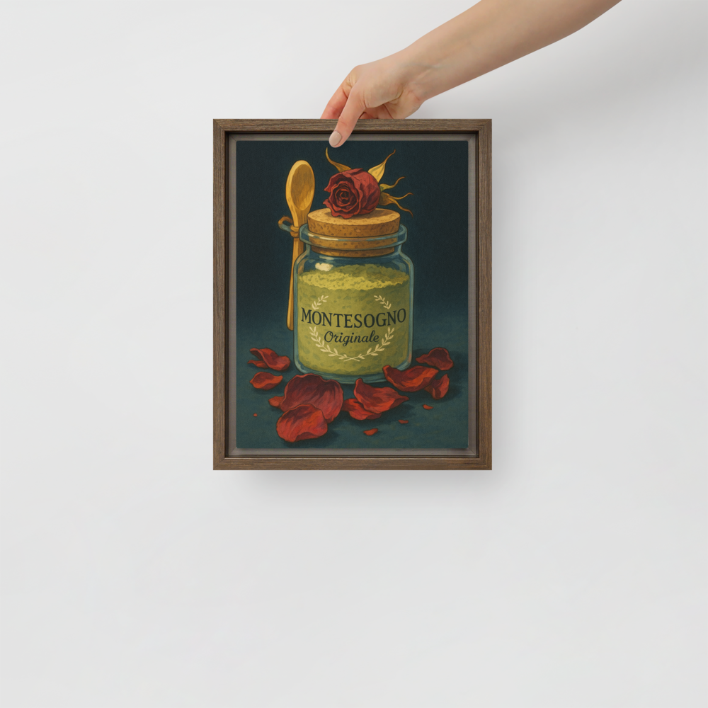 "Montesogno Originale" Framed Painting