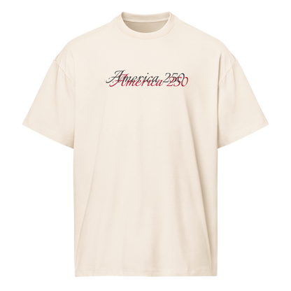 America 250th Anniversary 4th of July Box T-Shirt